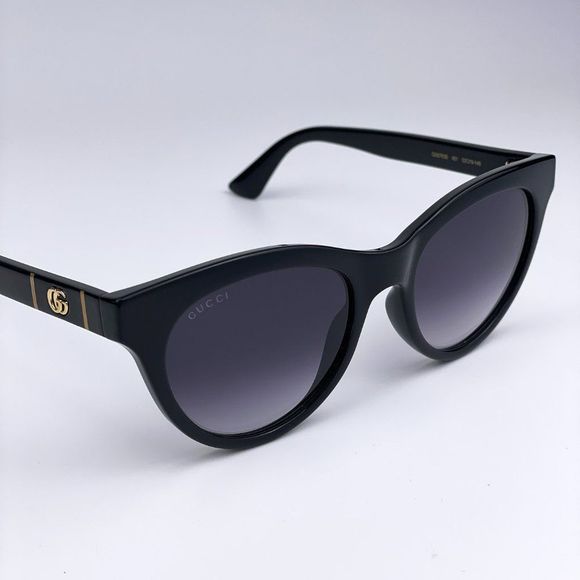 NEW GUCCI GG0763S 001 Black Gray Gradient Cat Eye Women Sunglasses main image 9